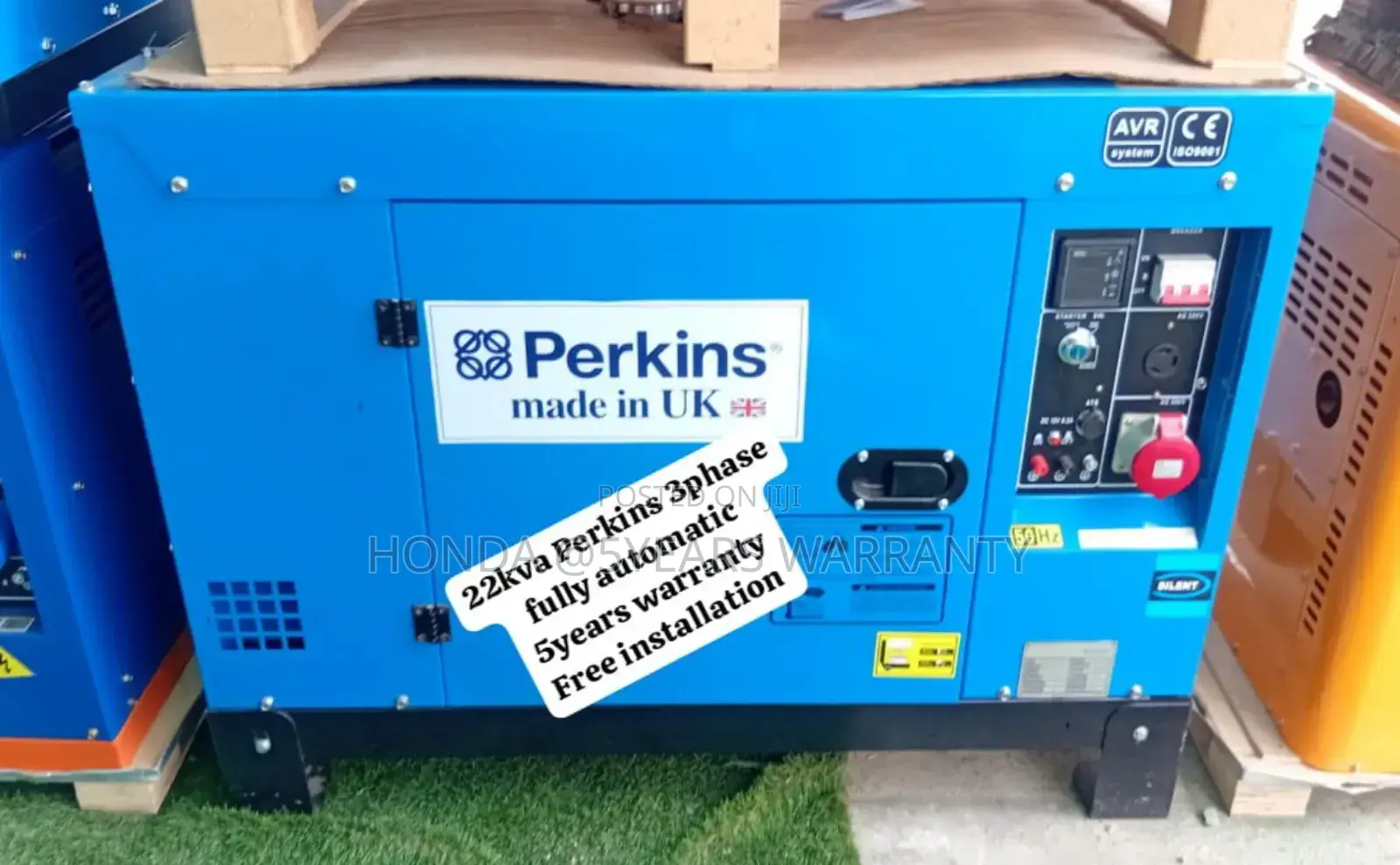 Your Power Companion Perkins 22kva 3phase Generator 22kva