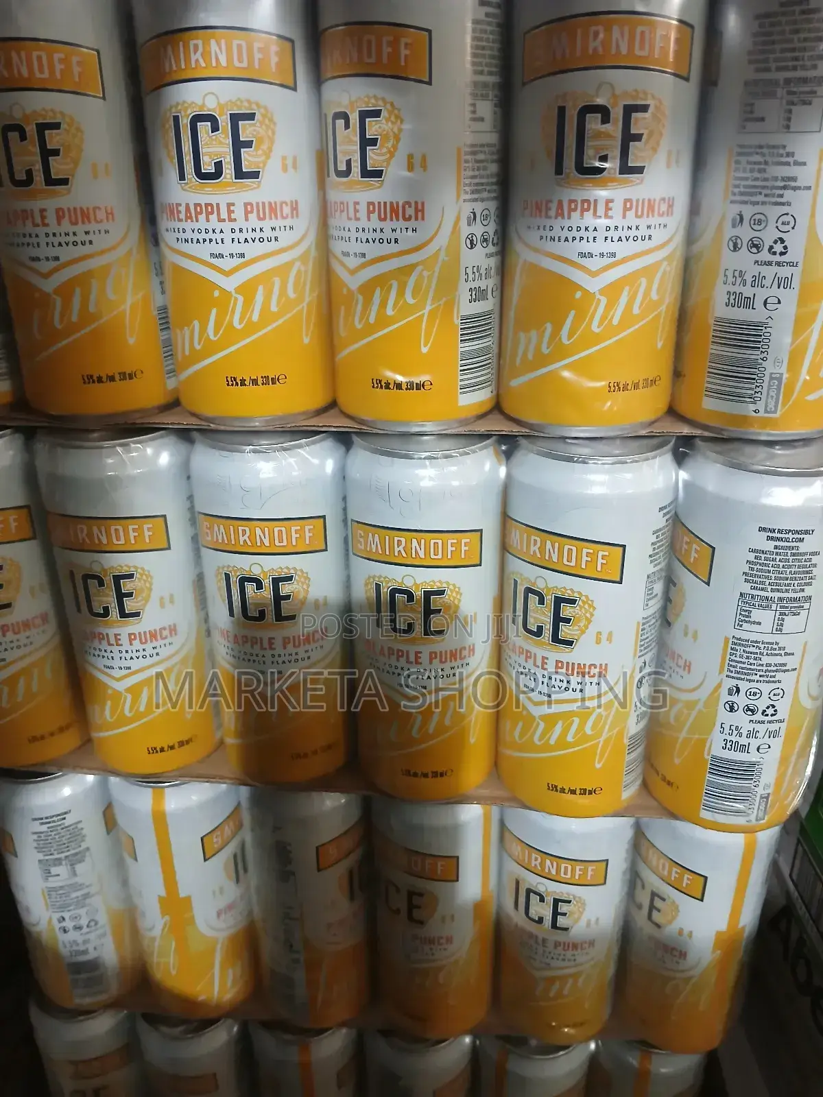 Smirnoff Punch 330mlx24