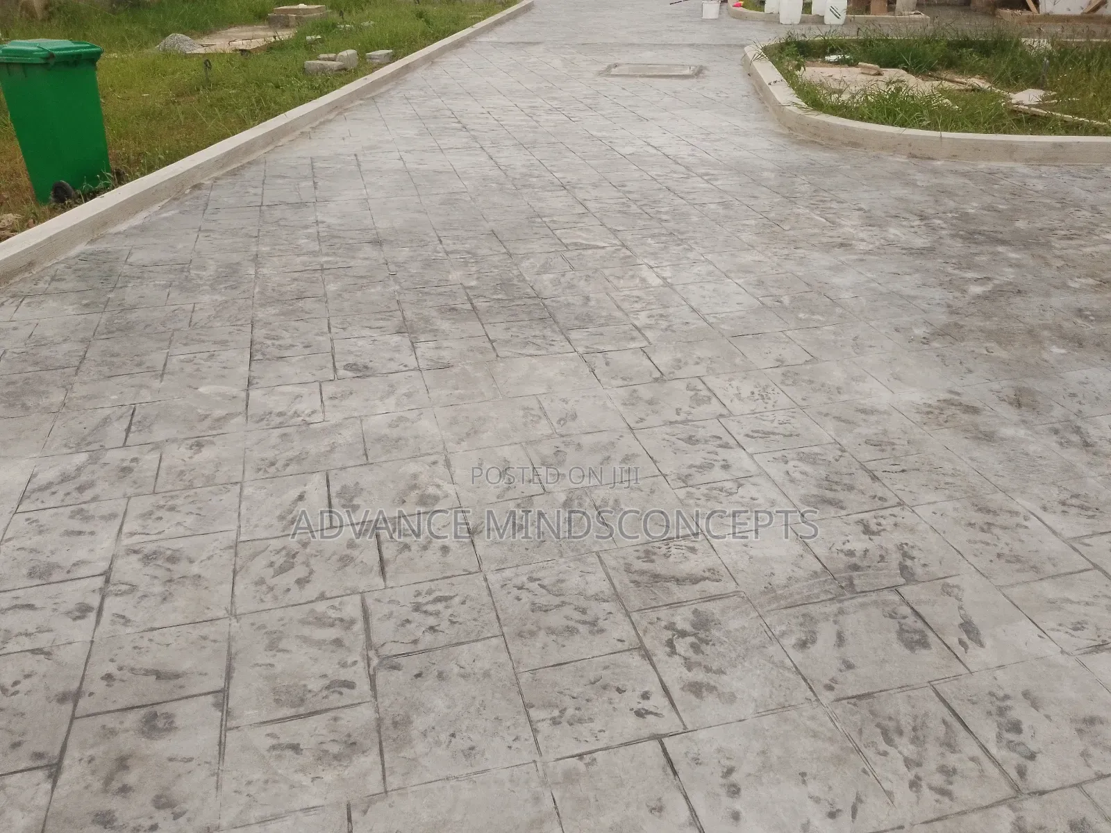 Stamp Concrete Floor Imprint #42