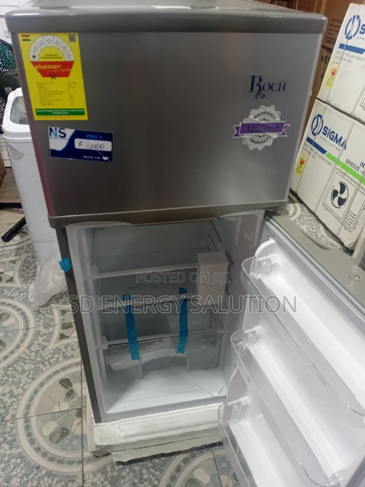Fantastic Roch Live Smarter Fridge Freezer Model 140t-B