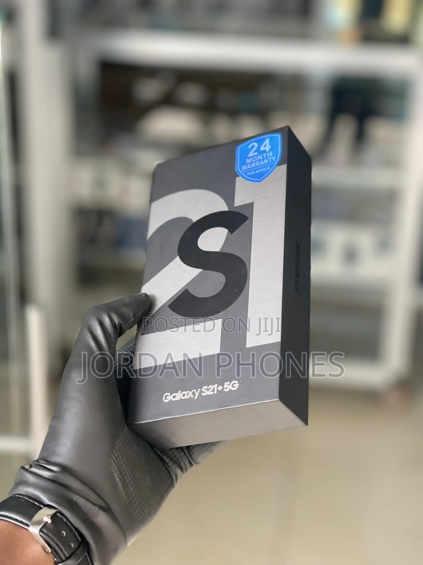 New Samsung Galaxy S21+ 5G 128 GB Black