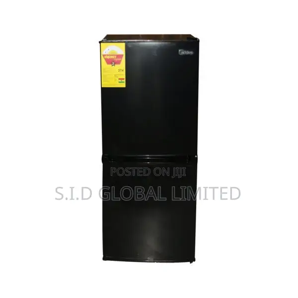 Midea Mdrb197fgf30 135ltr Double Door Bottom Freezer Fridge
