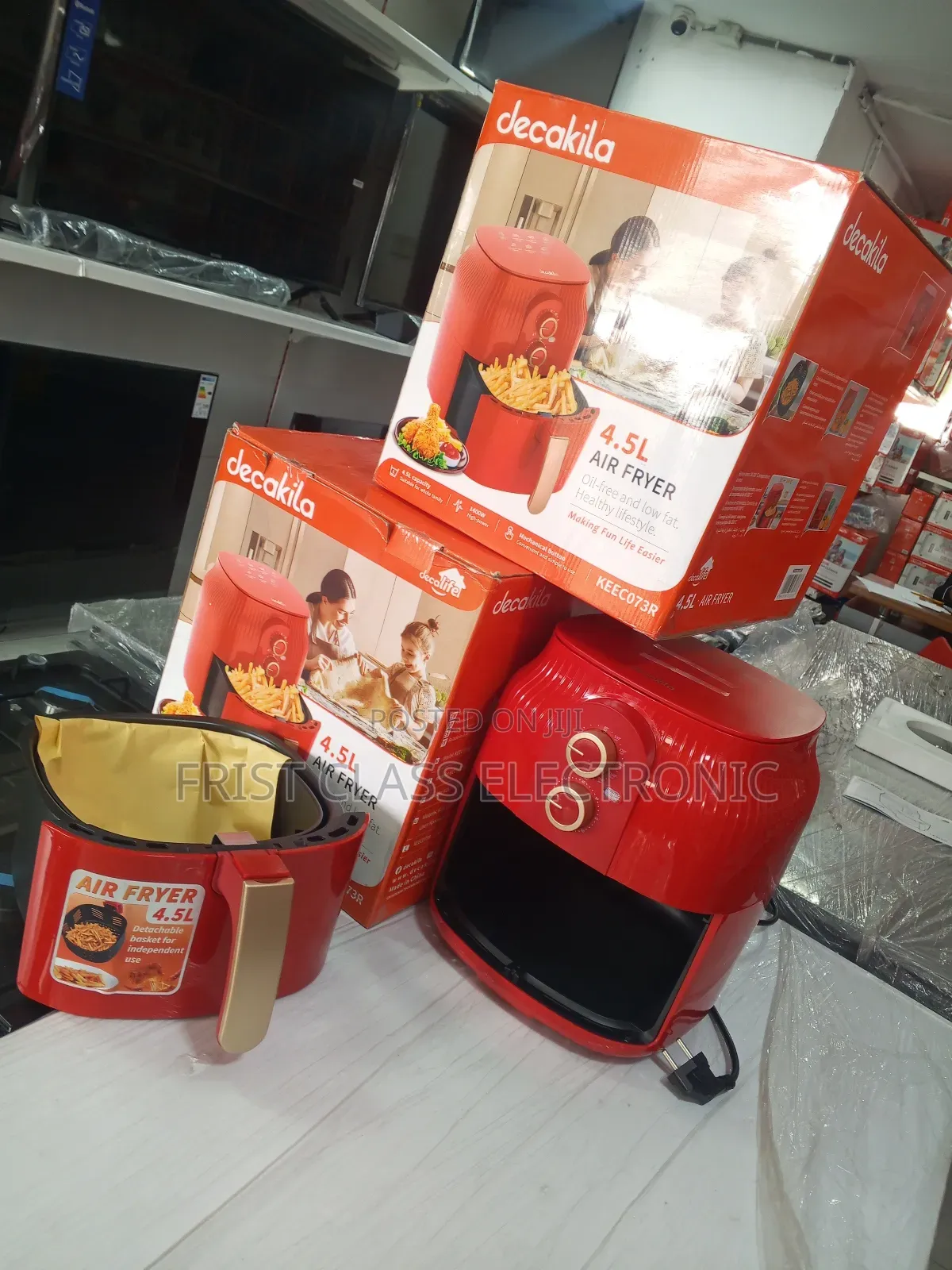 Makes Food Easier With Decakila 4.5 Air Fryer
