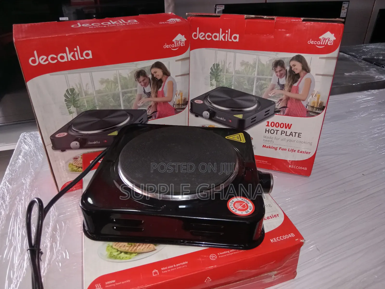 Decakila 1000w Hot Plate