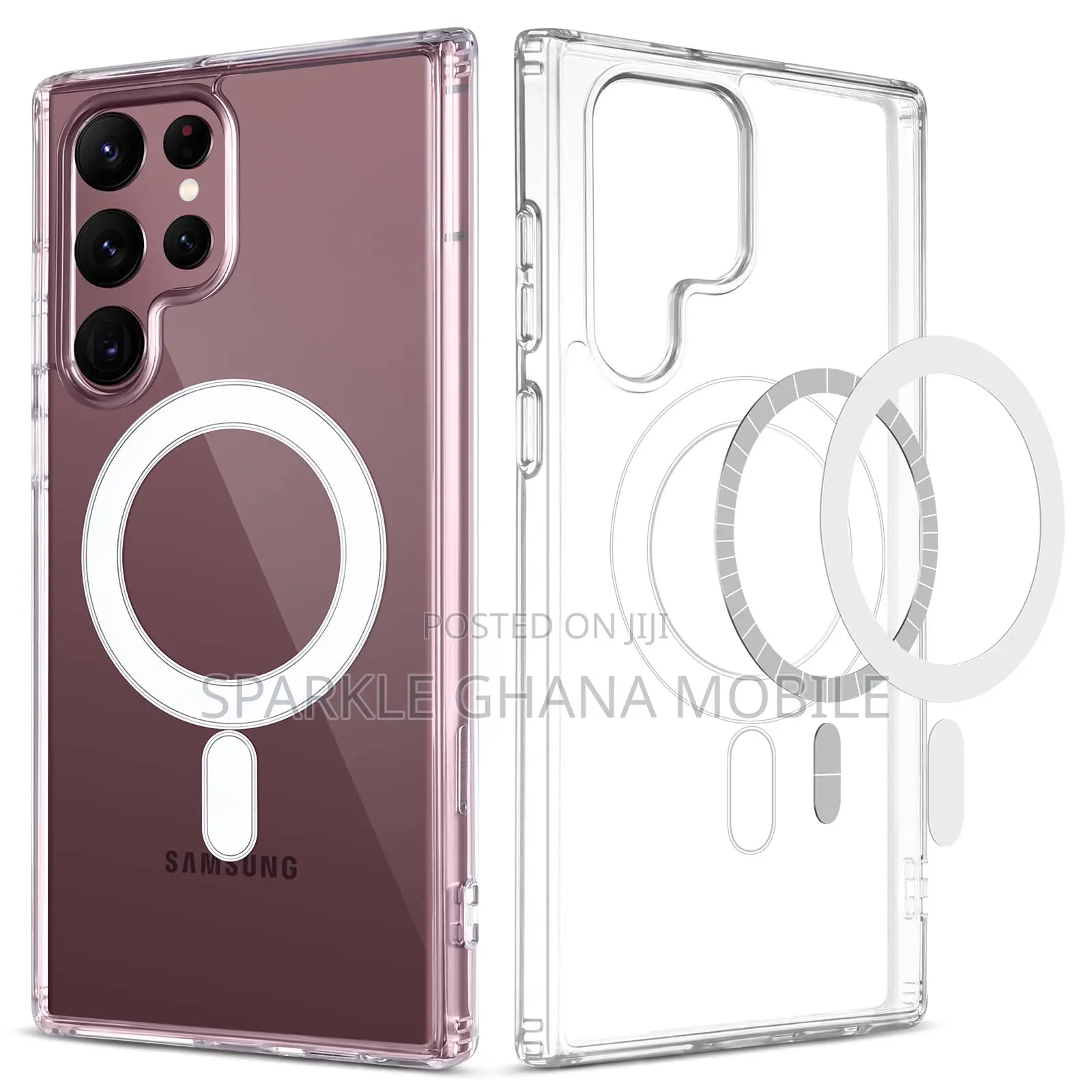 Samsung Galaxy S22 Ultra Transparent Magsafe Case