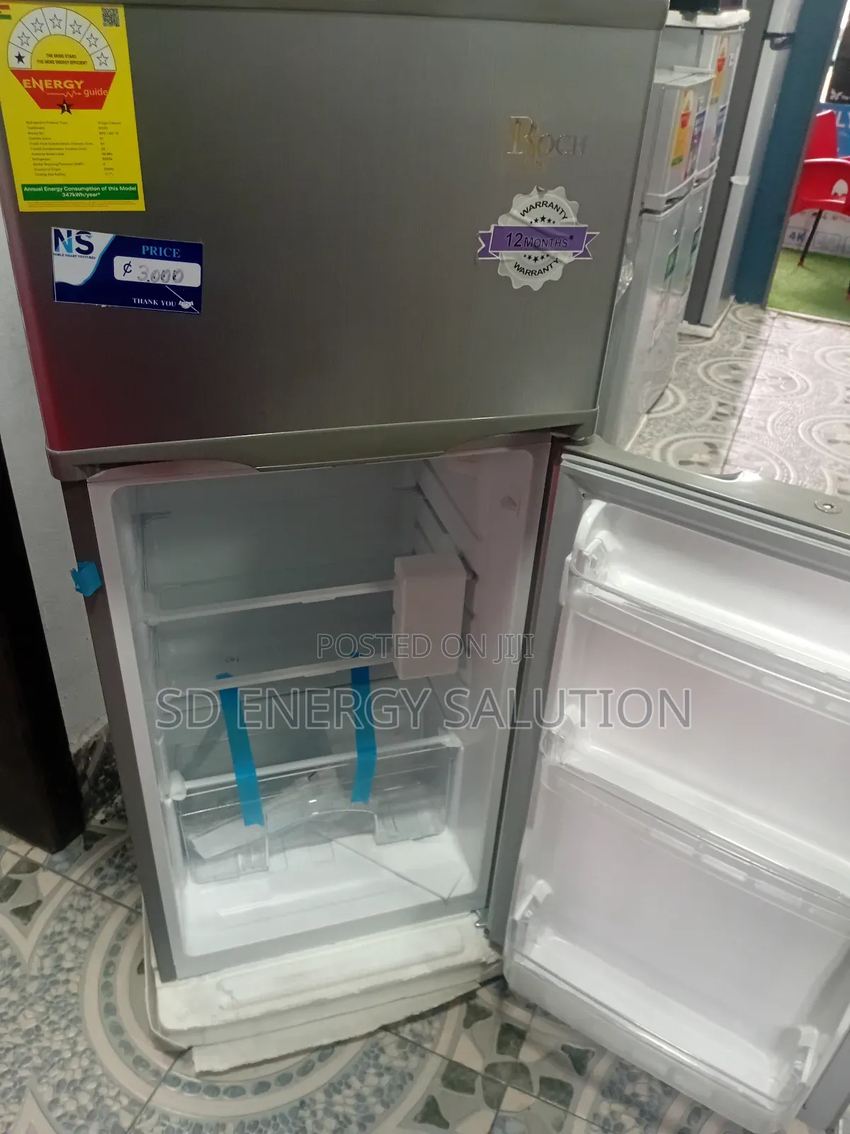 Terrific Roch Fridge Freezer Model 140t-B Roch Fridge