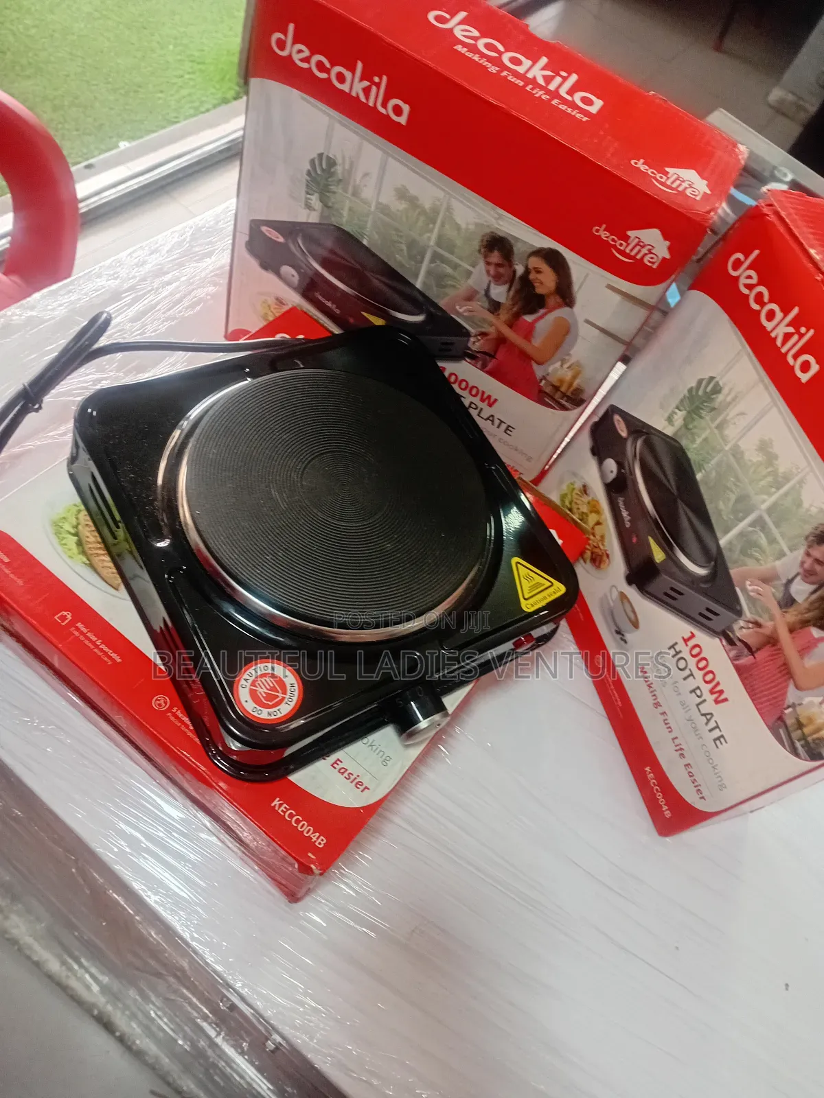 Decakila 1000w Kitchen Companion Hot Plate