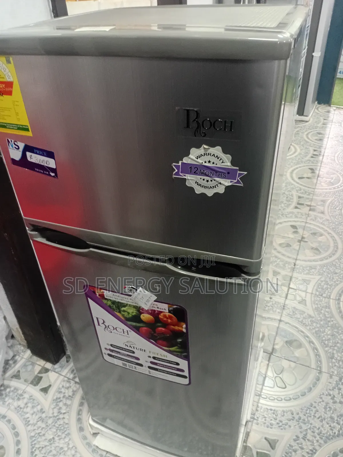 Alluring Nature Fresh Roch Fridge Freezer Model 140t-B Roch