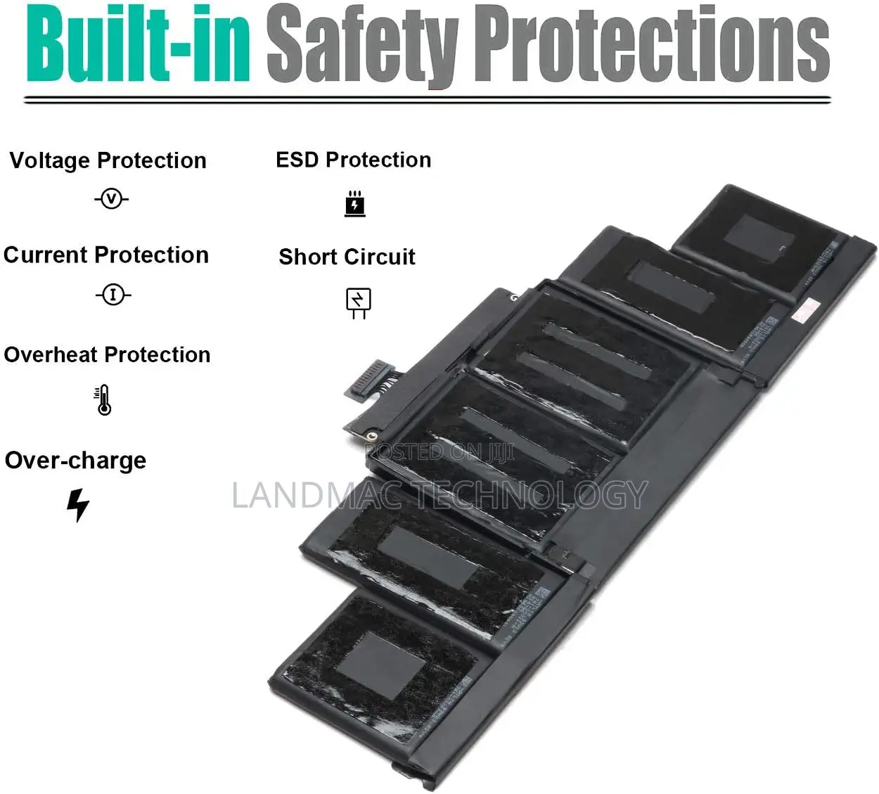 A1417 Laptop Battery for Macbook Pro 15 Inch Retina