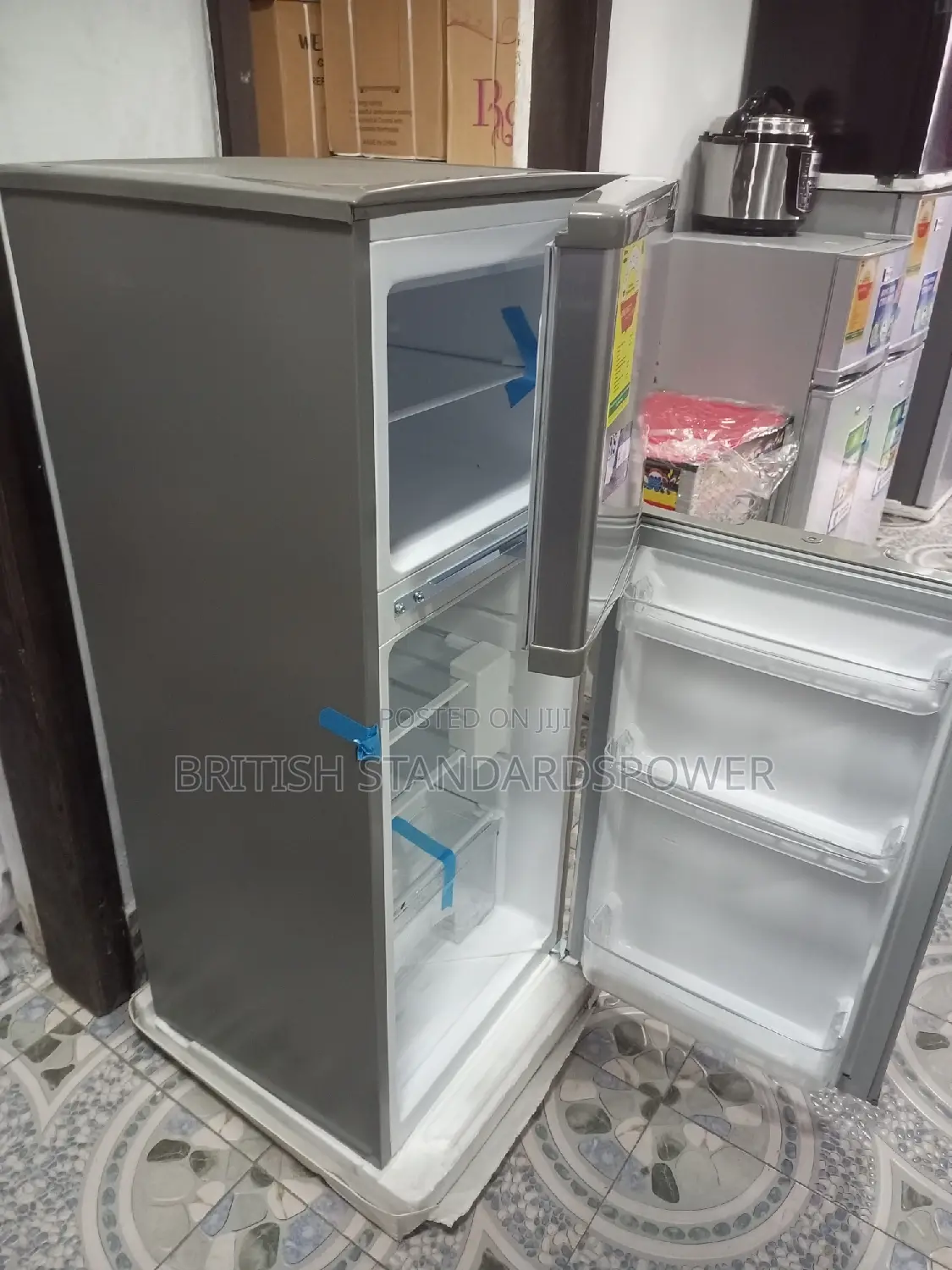 Super Economic Top Freezer Roch Fridge Silver Color Fridge