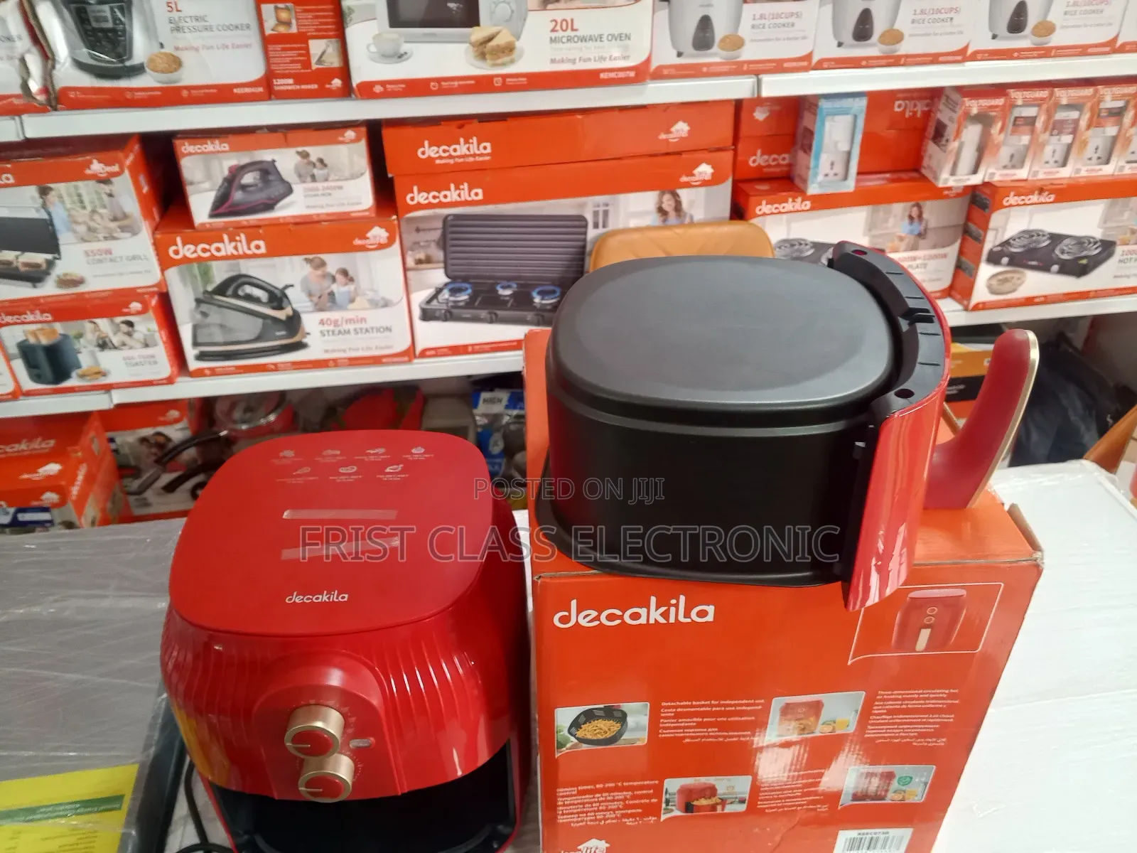 Number One Grillet With Decakila Air Fryer