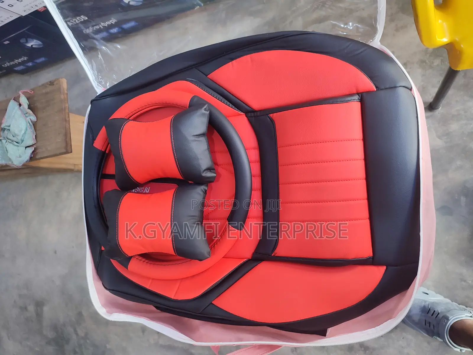 Car Seat Cover Luxury Leather (Full Set) for All Cars