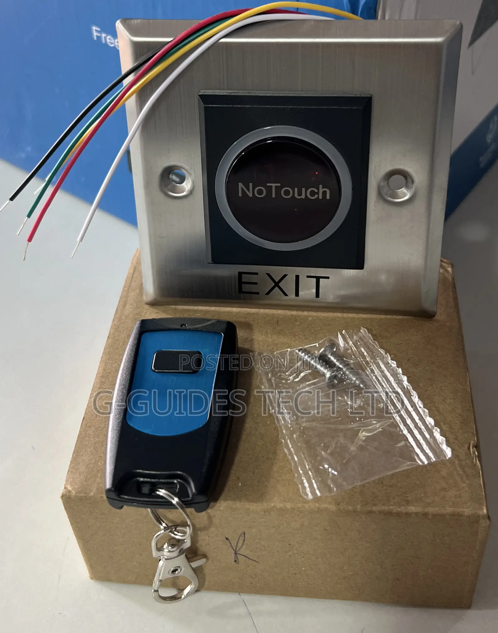 No Touch Exit Button With Remote for Access Control
