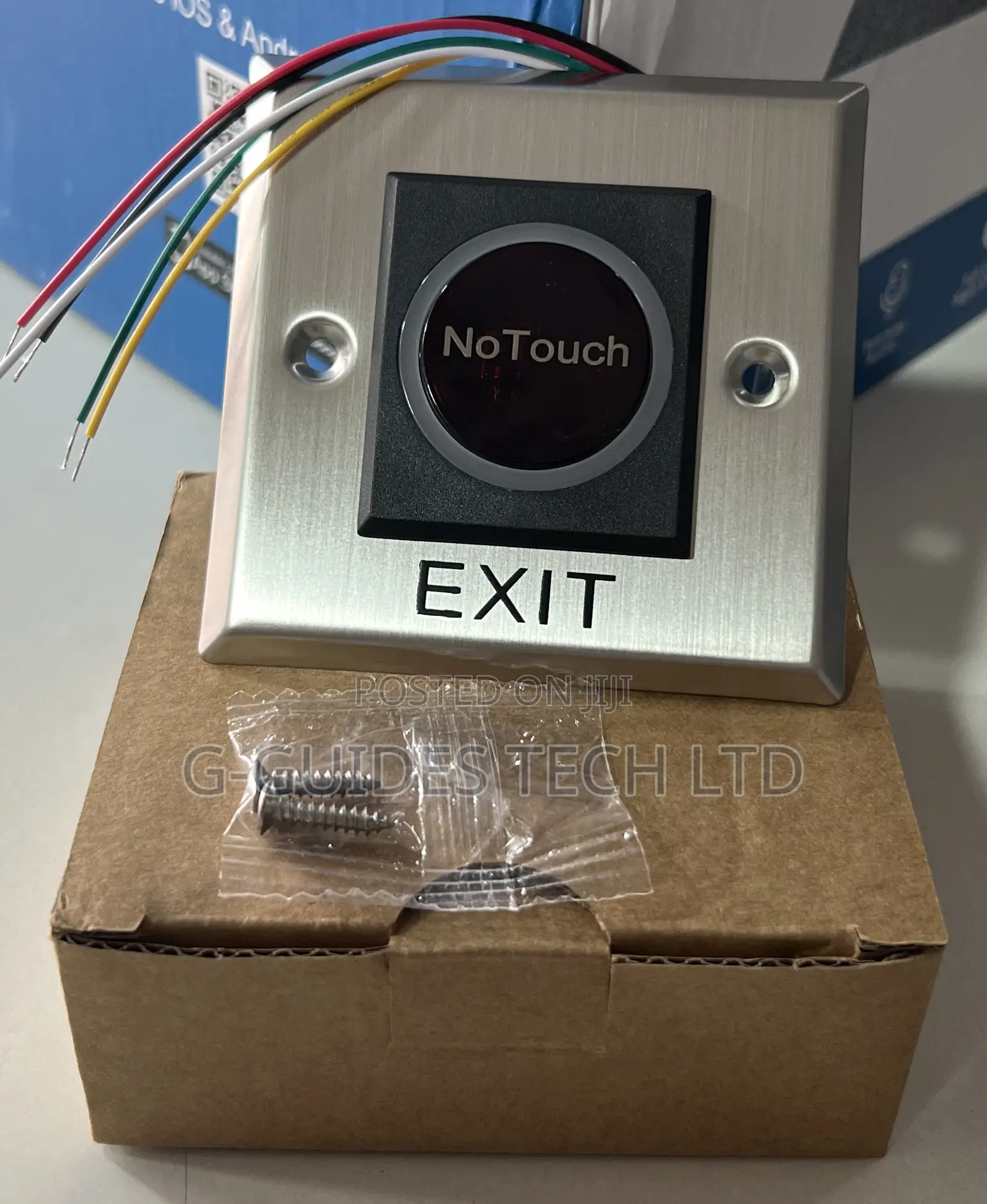 No Touch Exit Button for Access Control