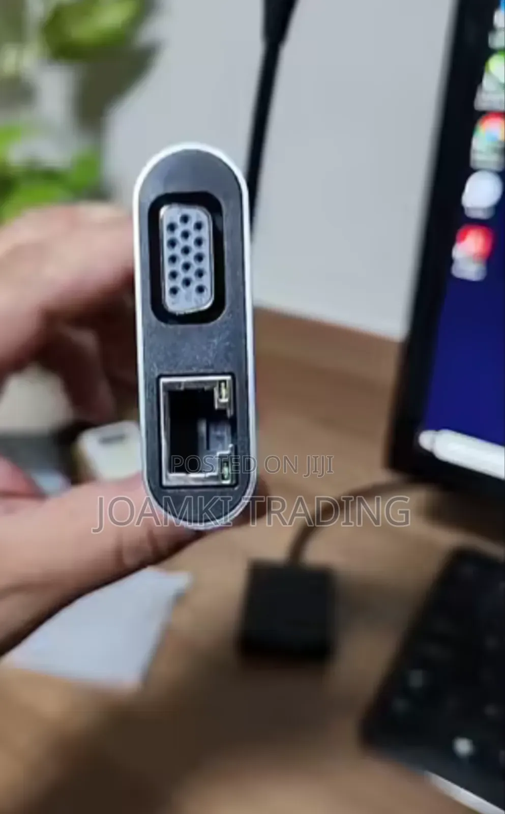 11 in 1 Usb C Hub 3.0 Splitter 4 Laptop, Vga/Hdmi/Rj45/Sd/Pd