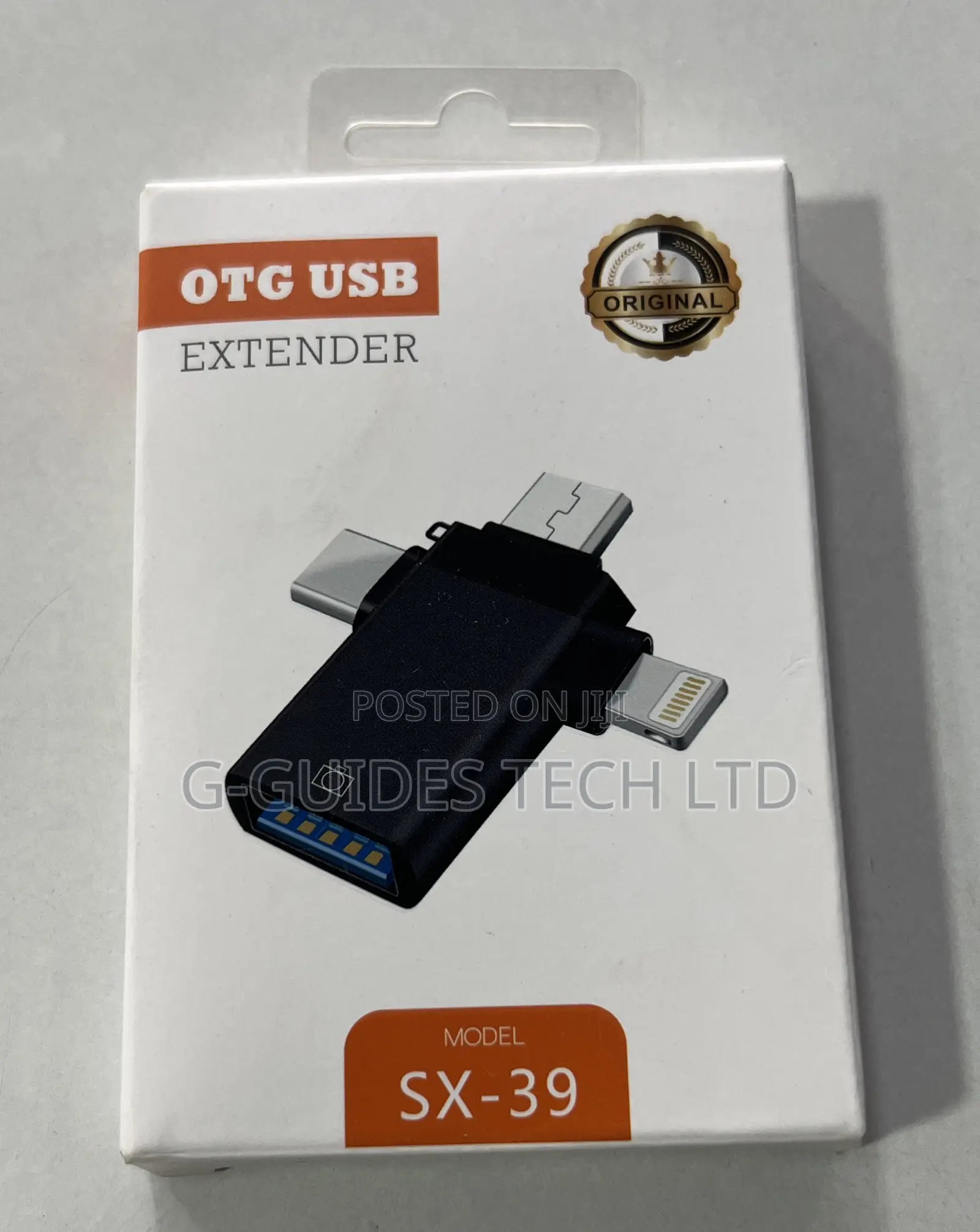 3 in 1 Otg Adapter Usb 3.0 for Type-C, Micro and iPhone