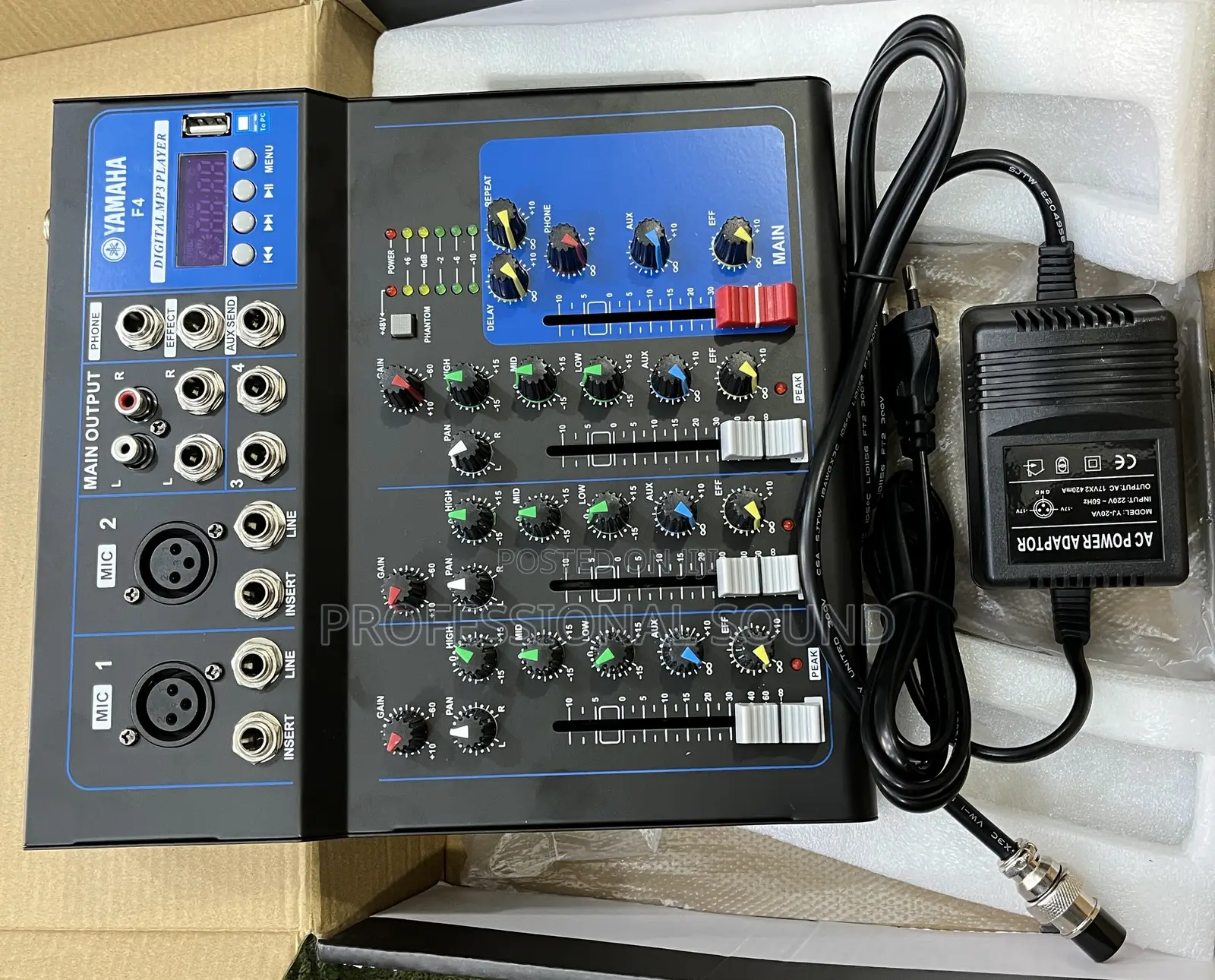 F4 Digital Mp3 Player Mixer