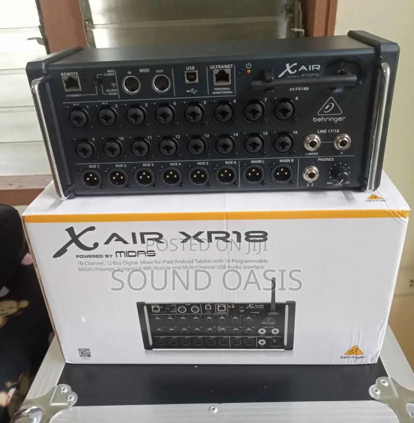 Behringer X Air Xr18 Tablet-controlled Digital Mixer