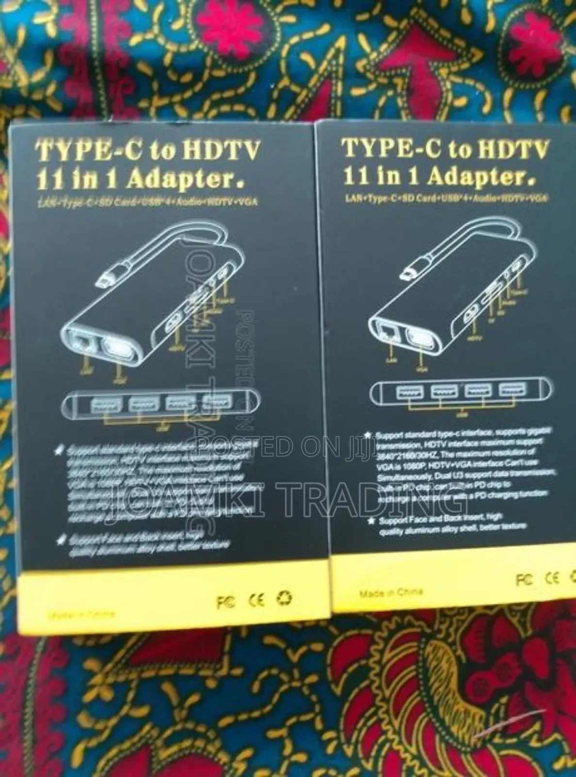 11 in 1 Usb C Hub 3.0 Splitter 4 Laptop, Vga/Hdmi/Rj45/Sd/Pd
