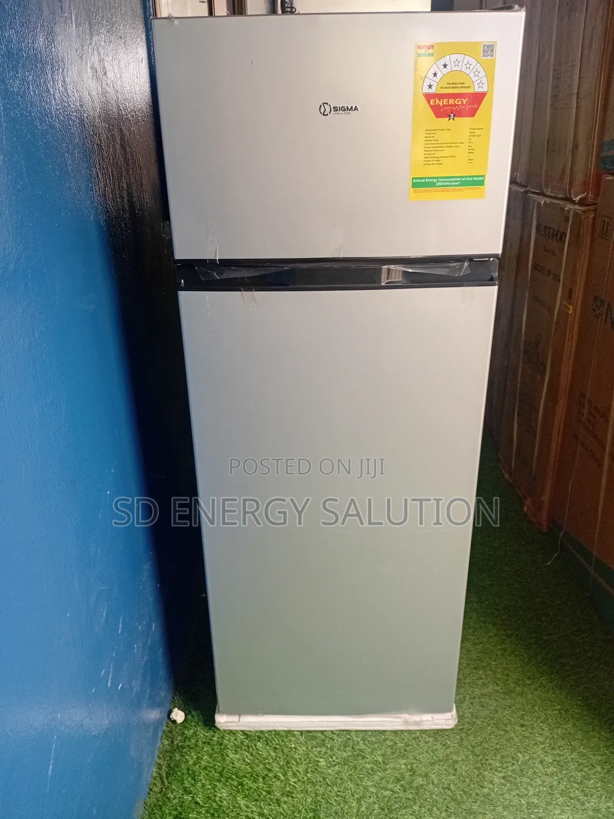 Awesome Sigma Fridge Freezer 3 Stars Fridge Model STDF-220