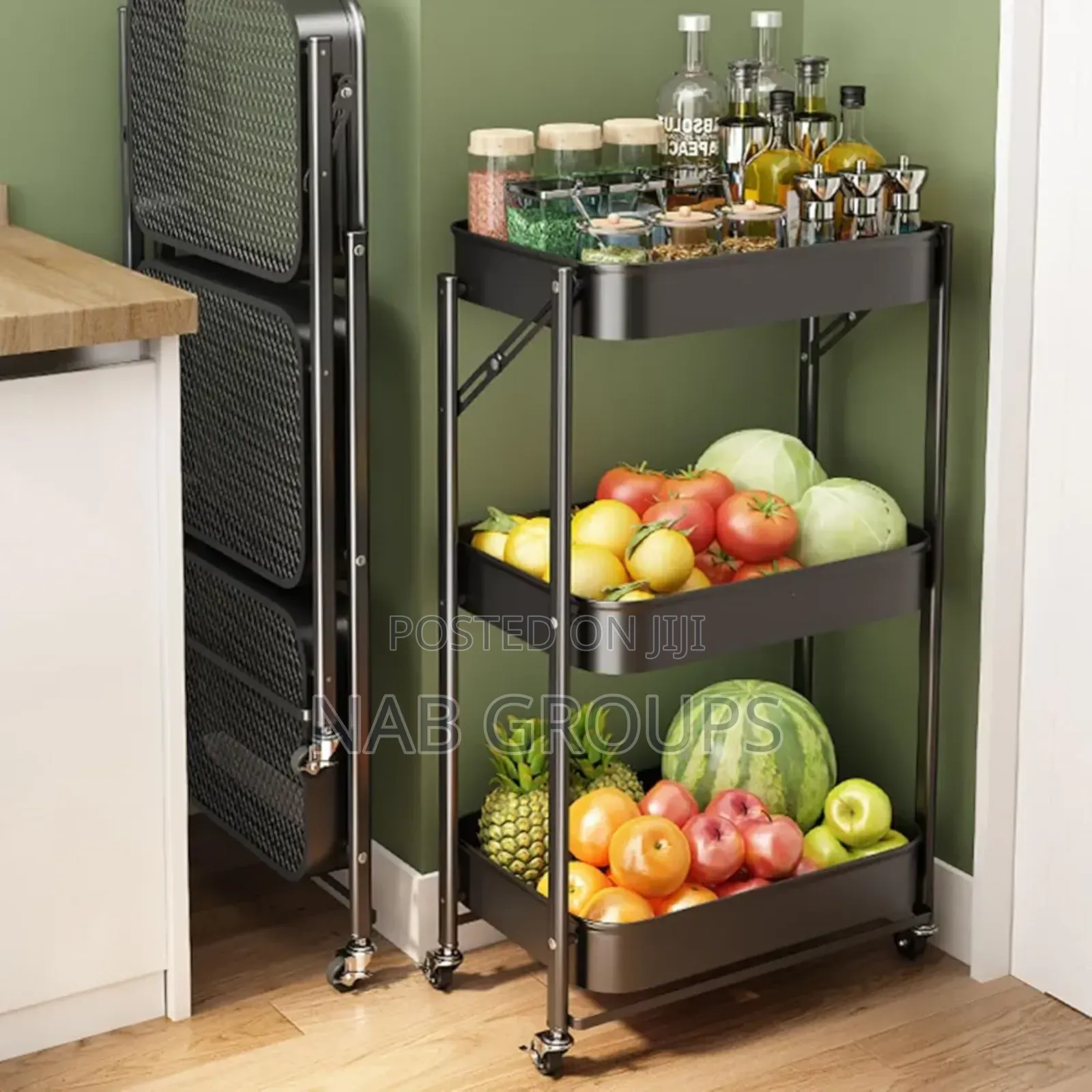 3 Tier Utility Trolley/ Cart