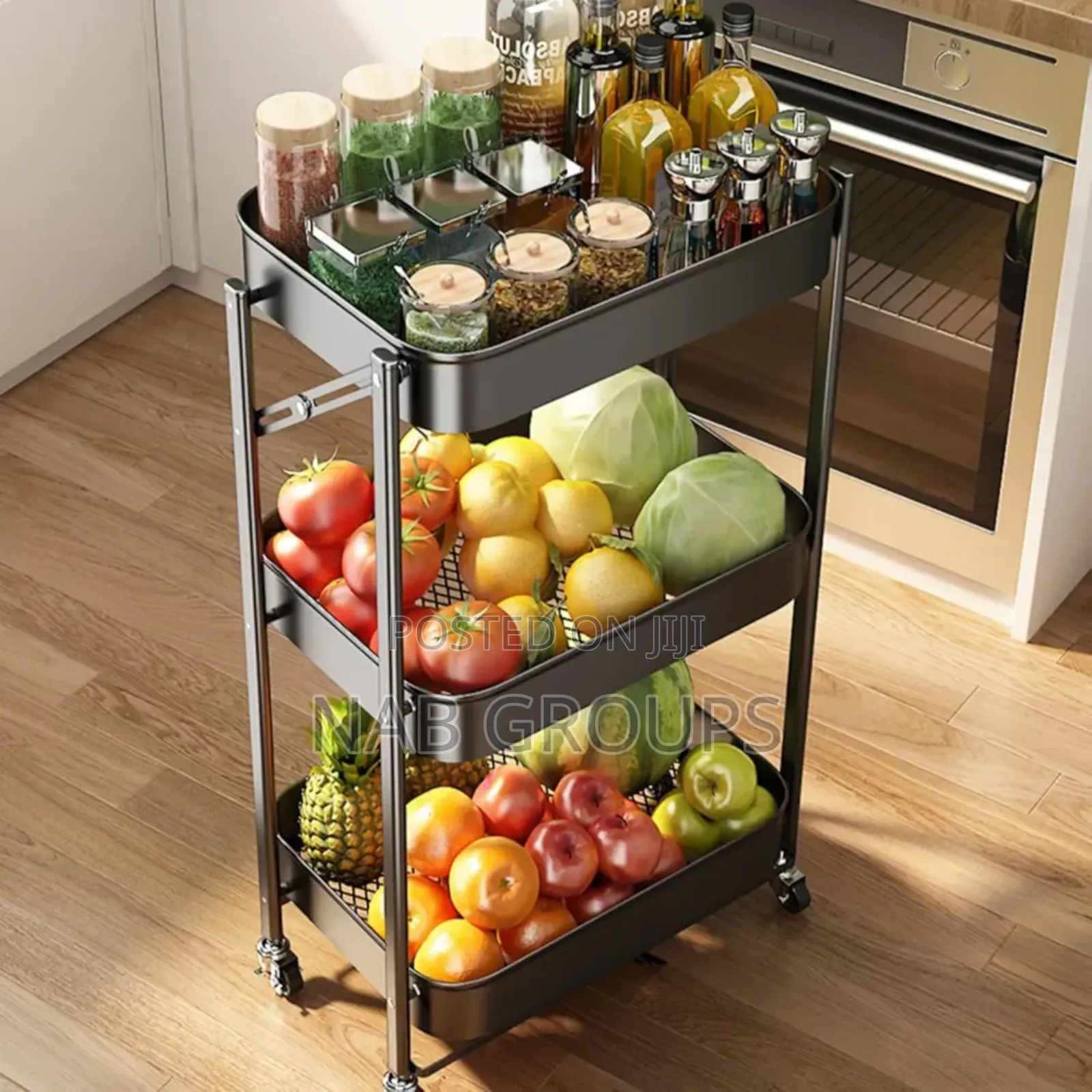 3 Tier Utility Trolley/ Cart