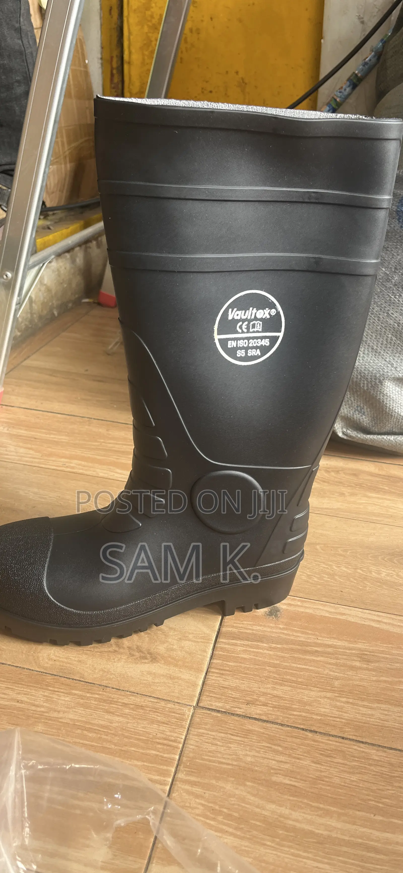 Steel Toe Wellington Boot