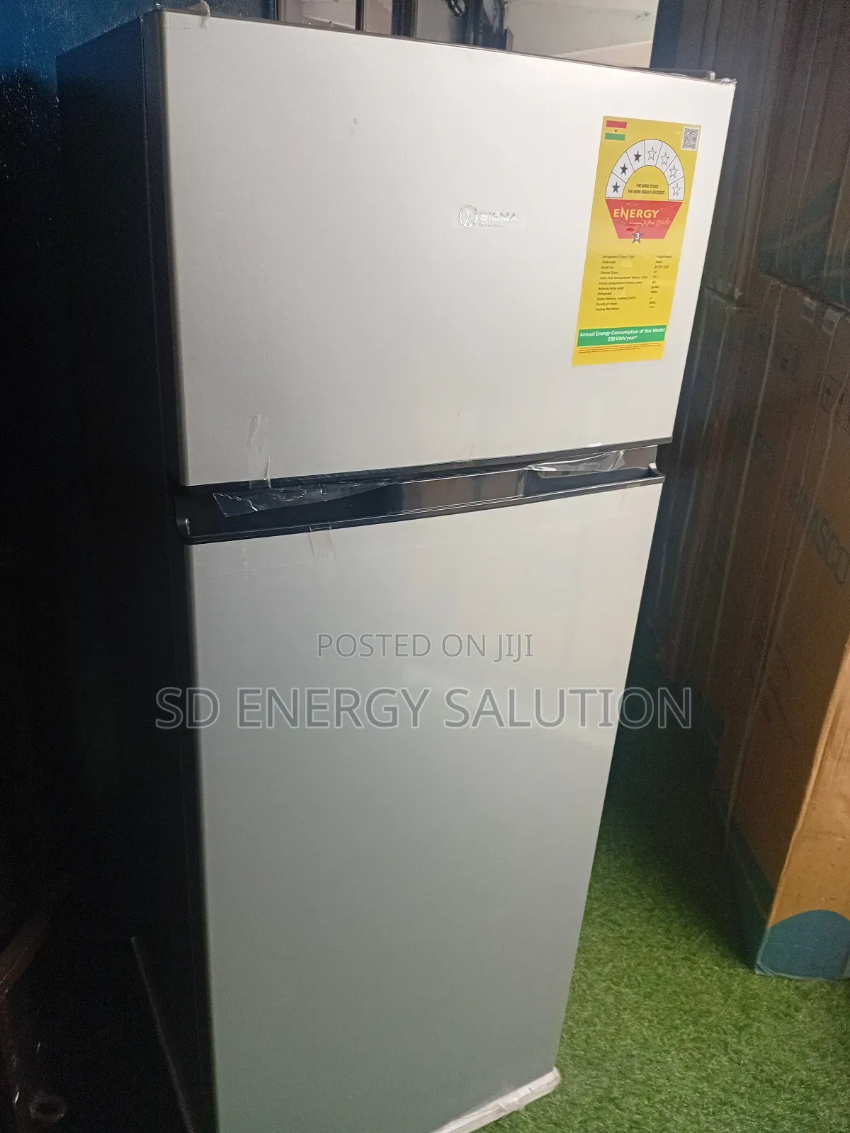 Bold Sigma Fridge Freezer 207 Litres Model STDF-220 Sigma