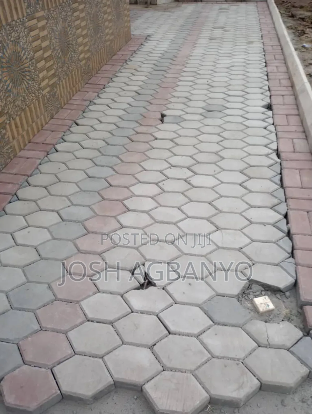 Pavement Block Laying