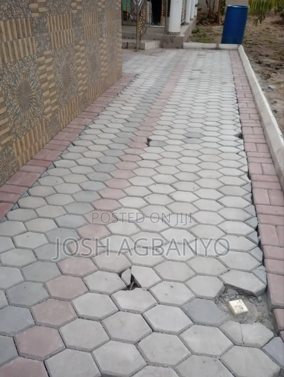Pavement Block Laying