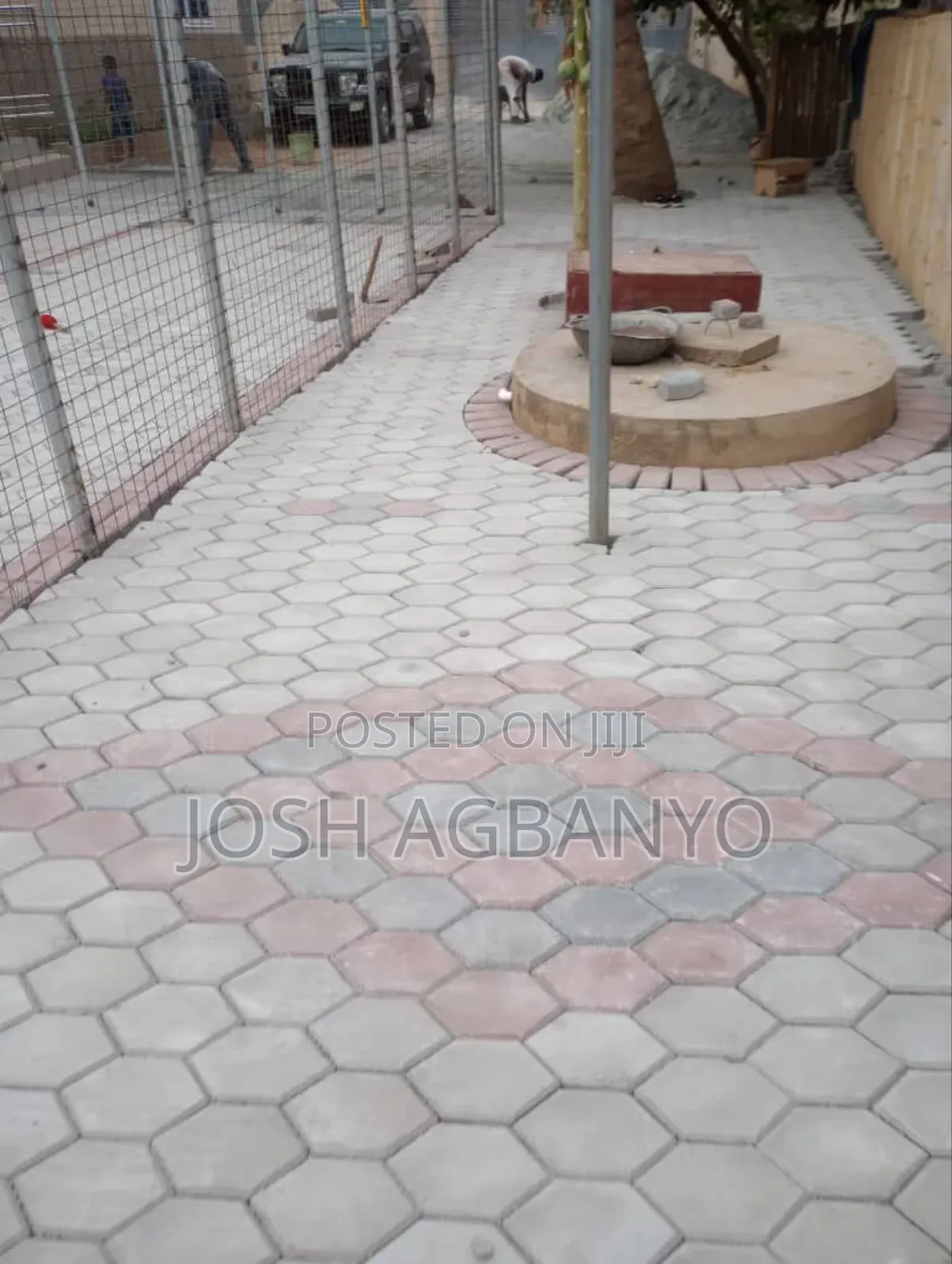 Pavement Block Laying