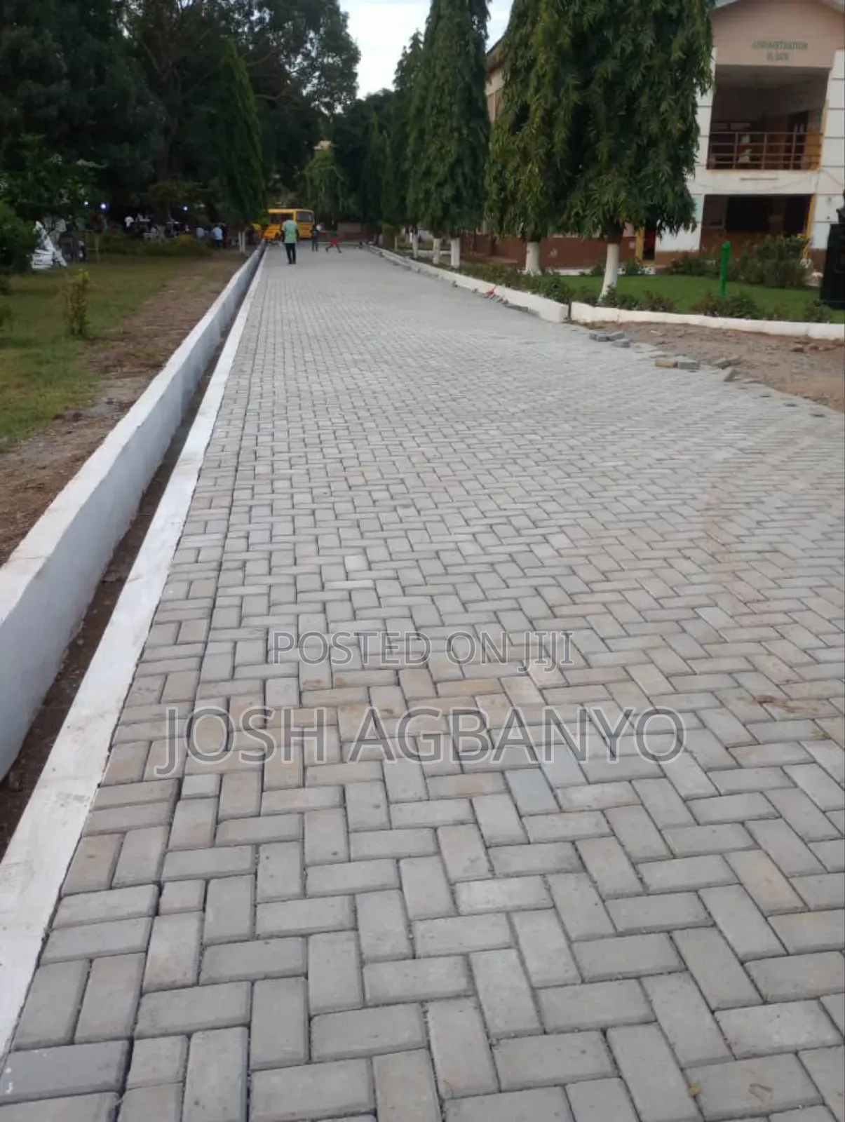 Pavement Block Laying