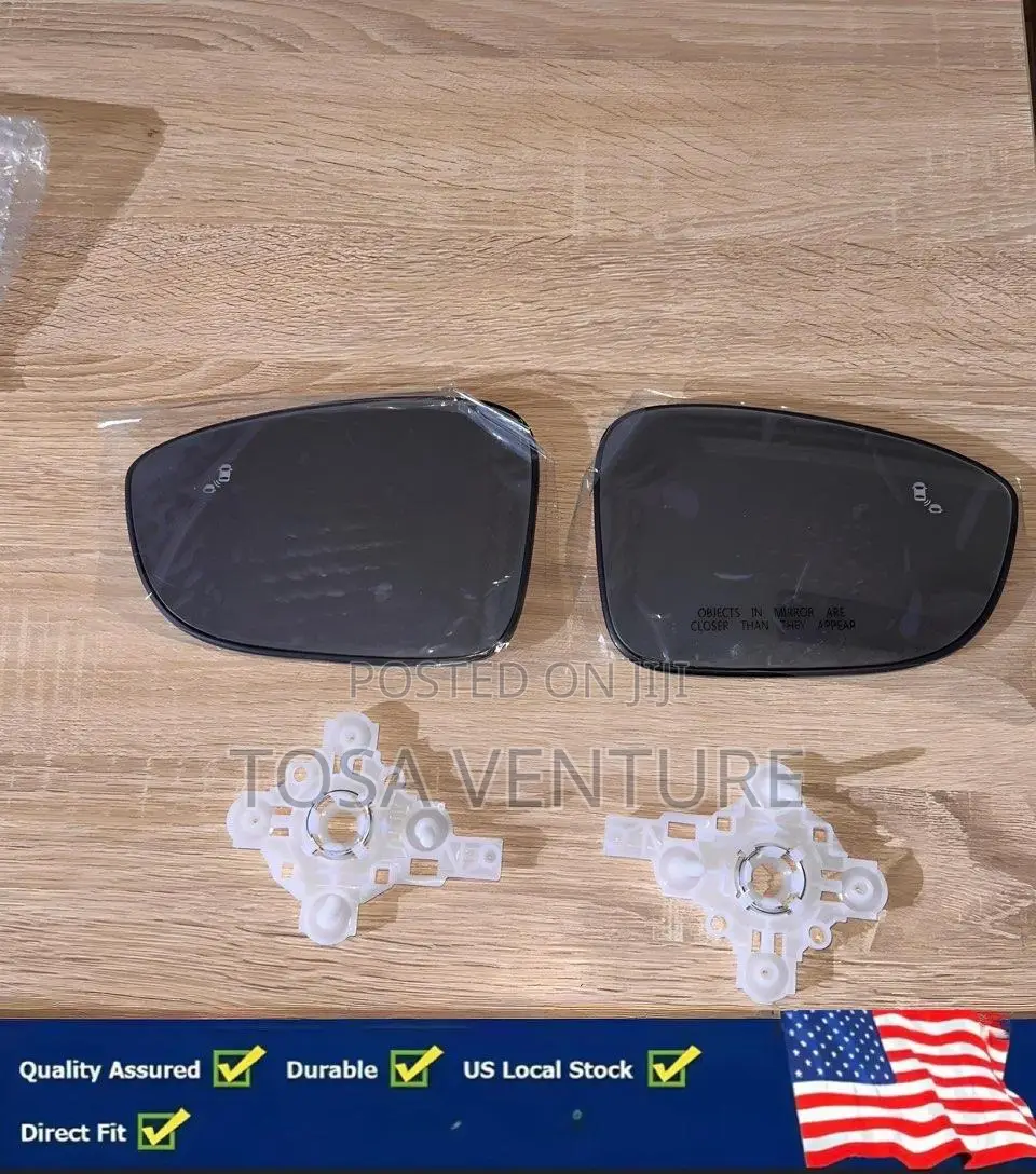 Honda Accord Side Mirror Glass Pair W/ Blind Spot Sensor