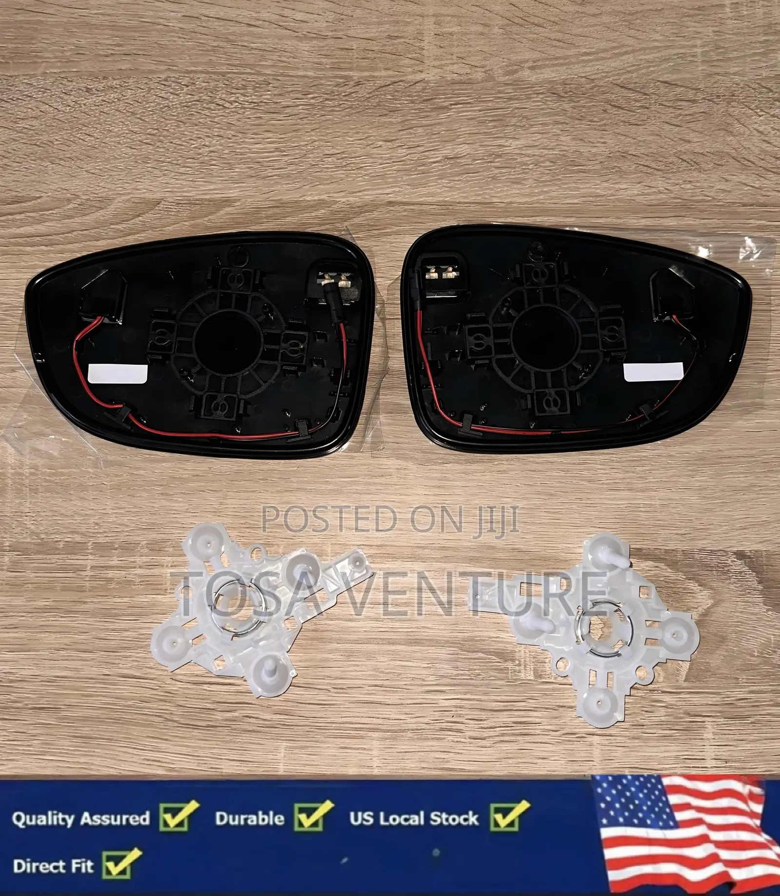 Honda Accord Side Mirror Glass Pair W/ Blind Spot Sensor