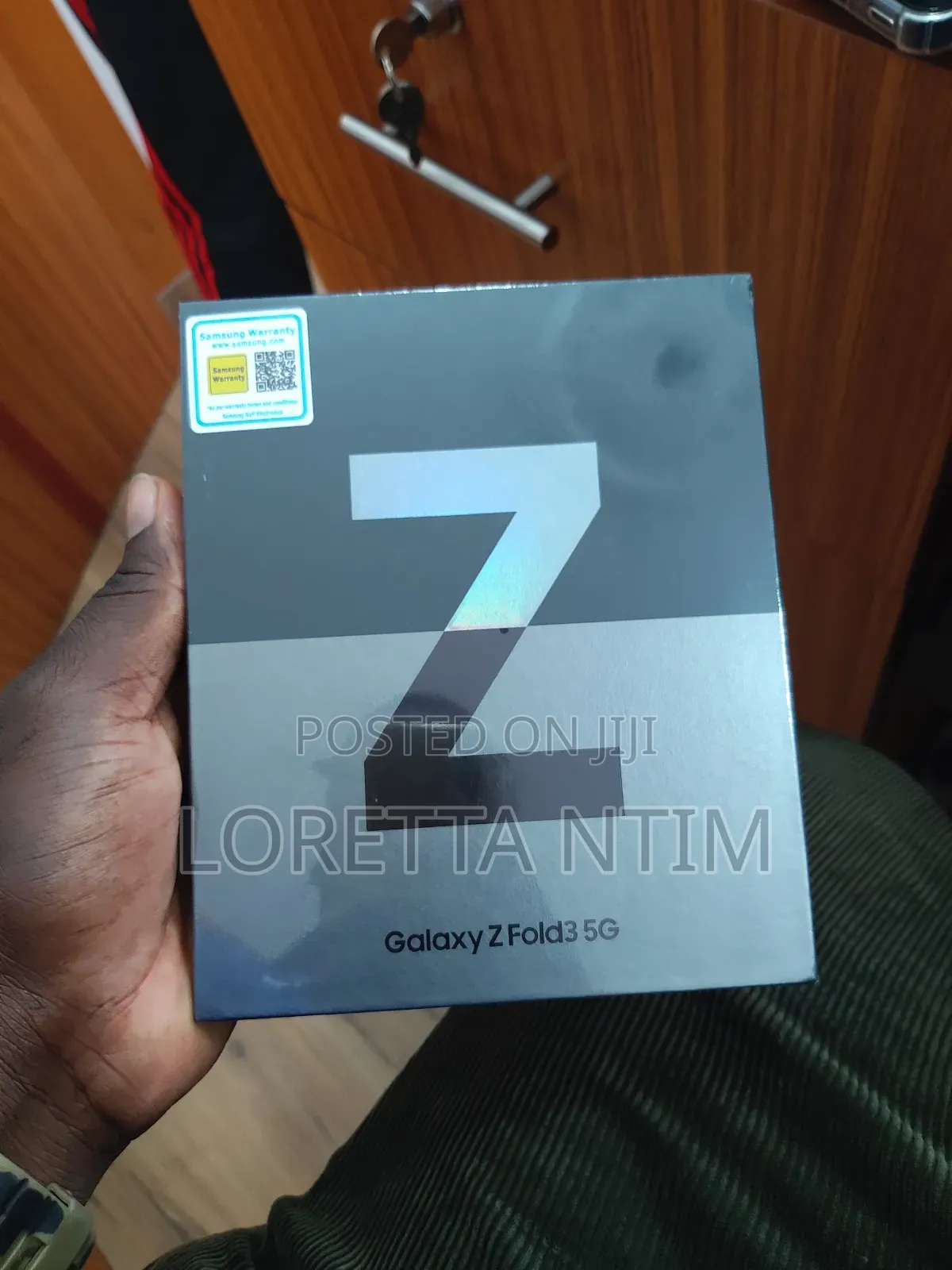 New Samsung Galaxy Z Fold 3 256 GB Black