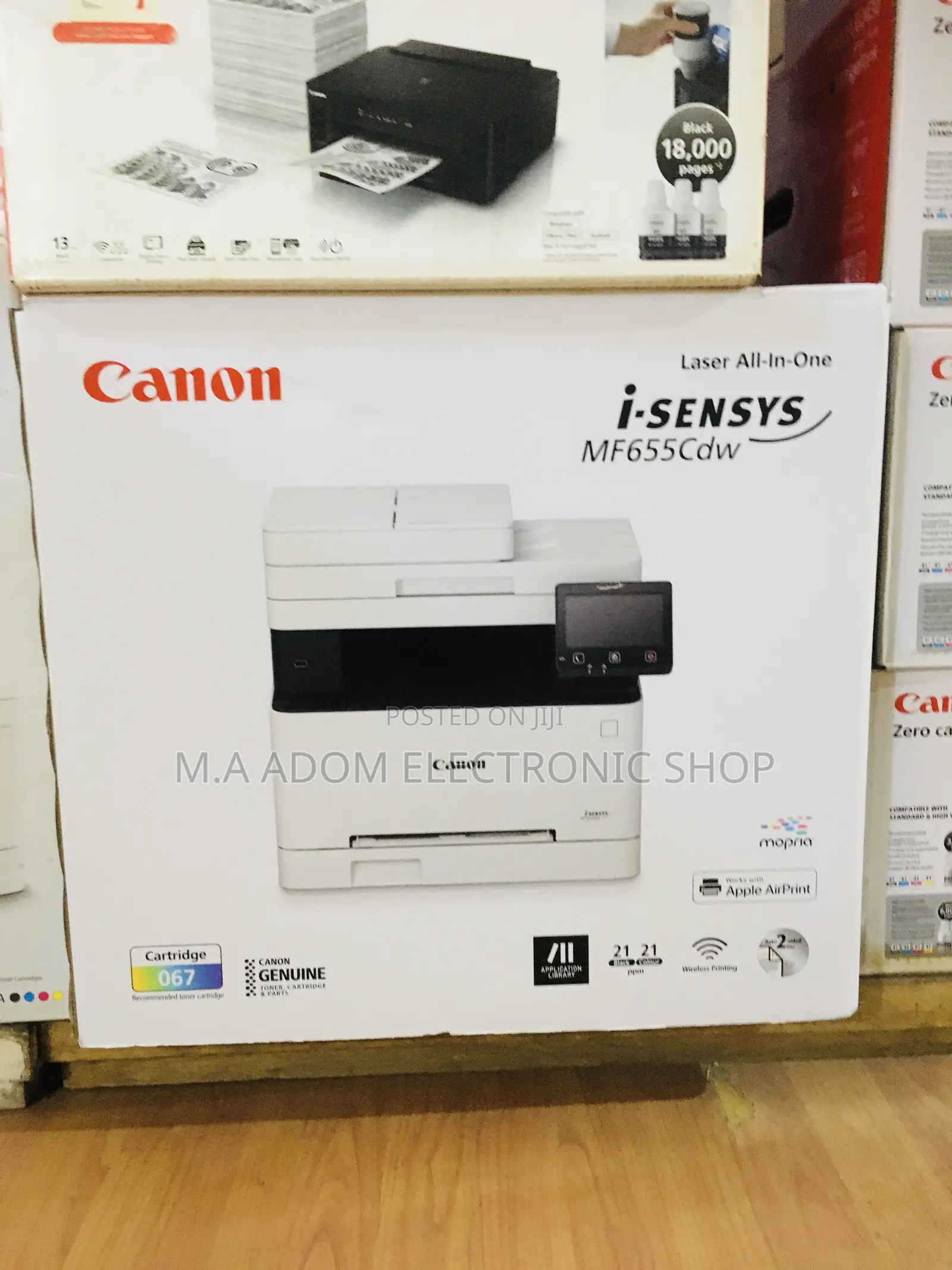 Canon Isensy Mfcdw655 Apple Air Print Multi Purpose Printer