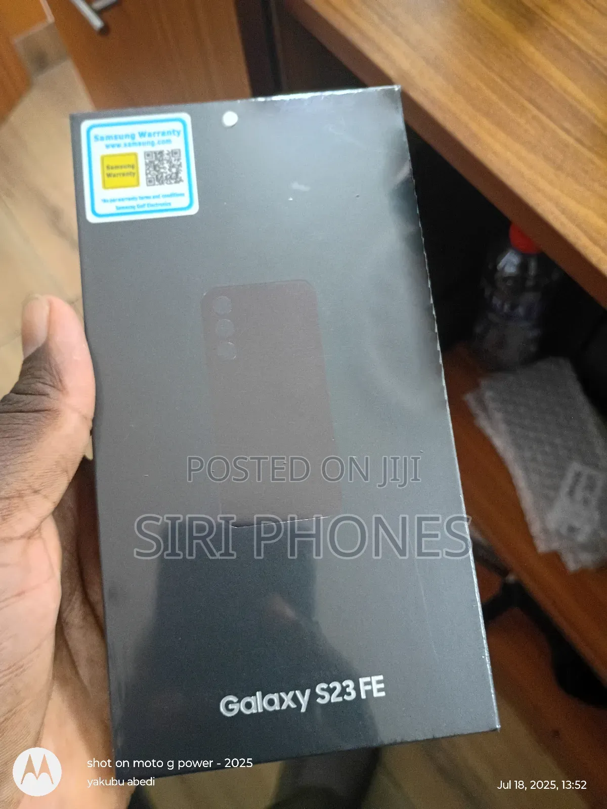New Samsung Galaxy S23 FE 128 GB Black