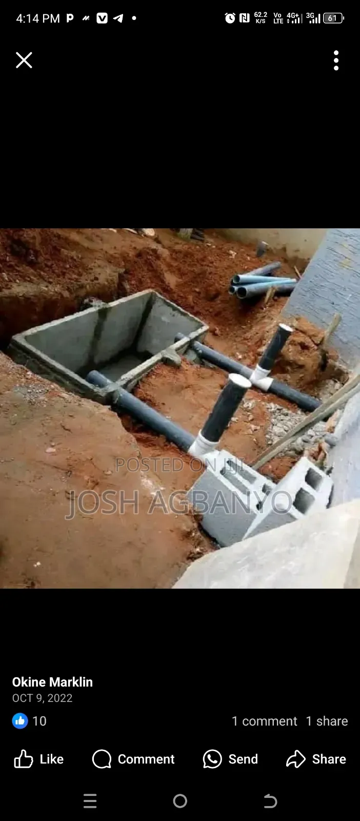 Biofill and Biogas Digester Install