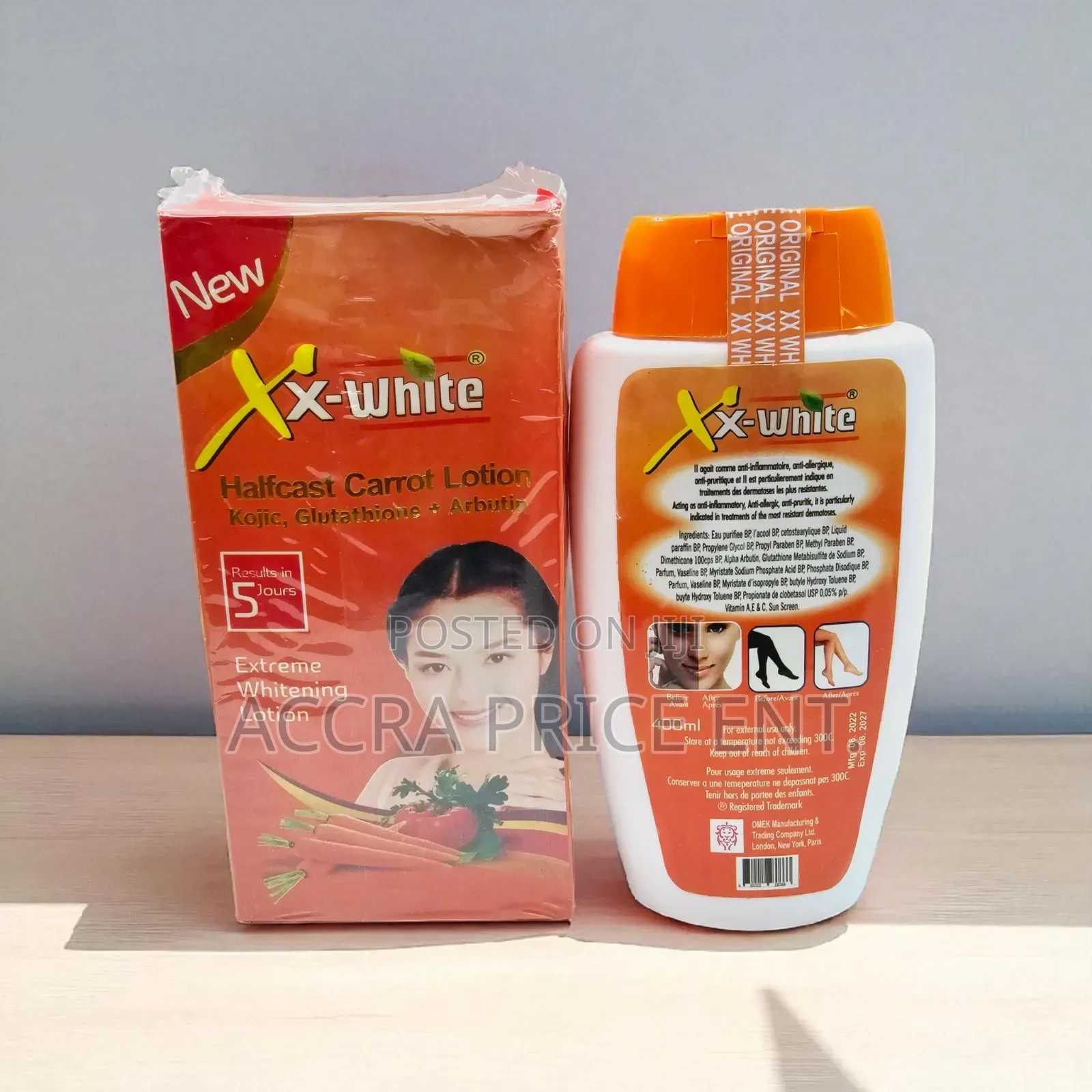 Xx- White Halfcast Body Lotion(995256)