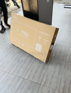 Unique TCL 43 Inch Hd Smart Android Tv(Black) 