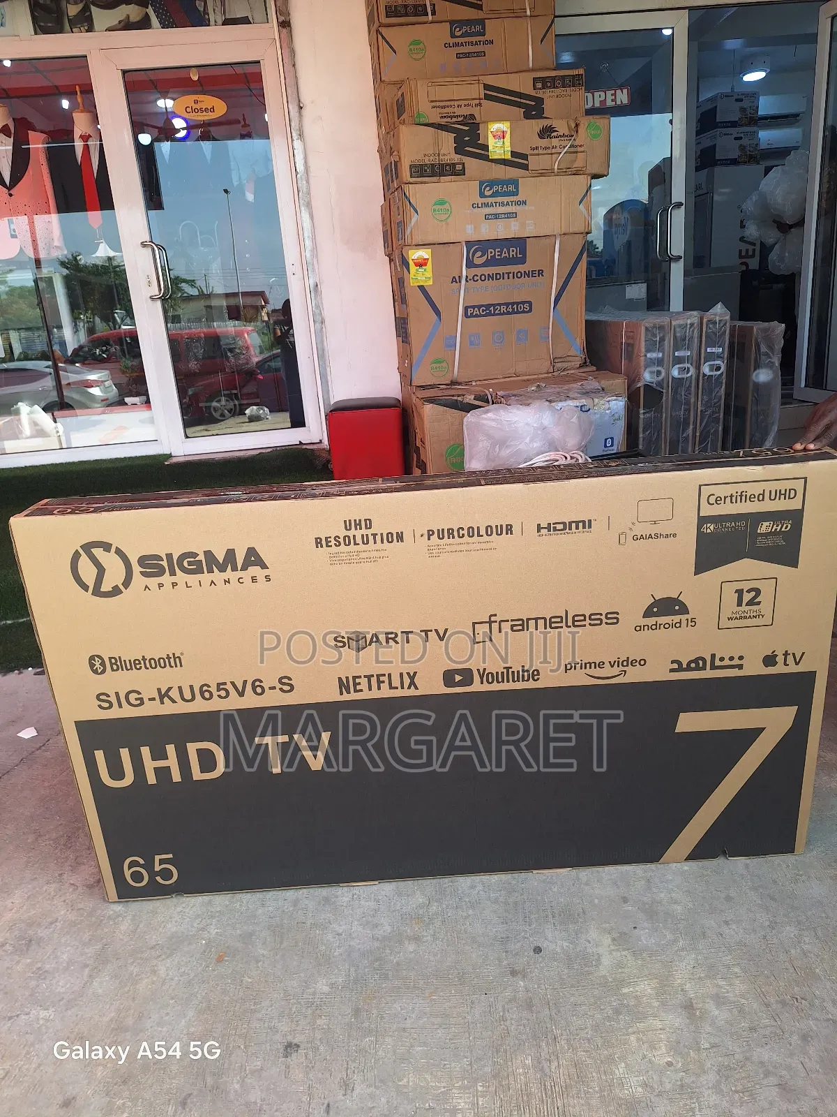 Authentic 65 Inches Smart Uhd Tv