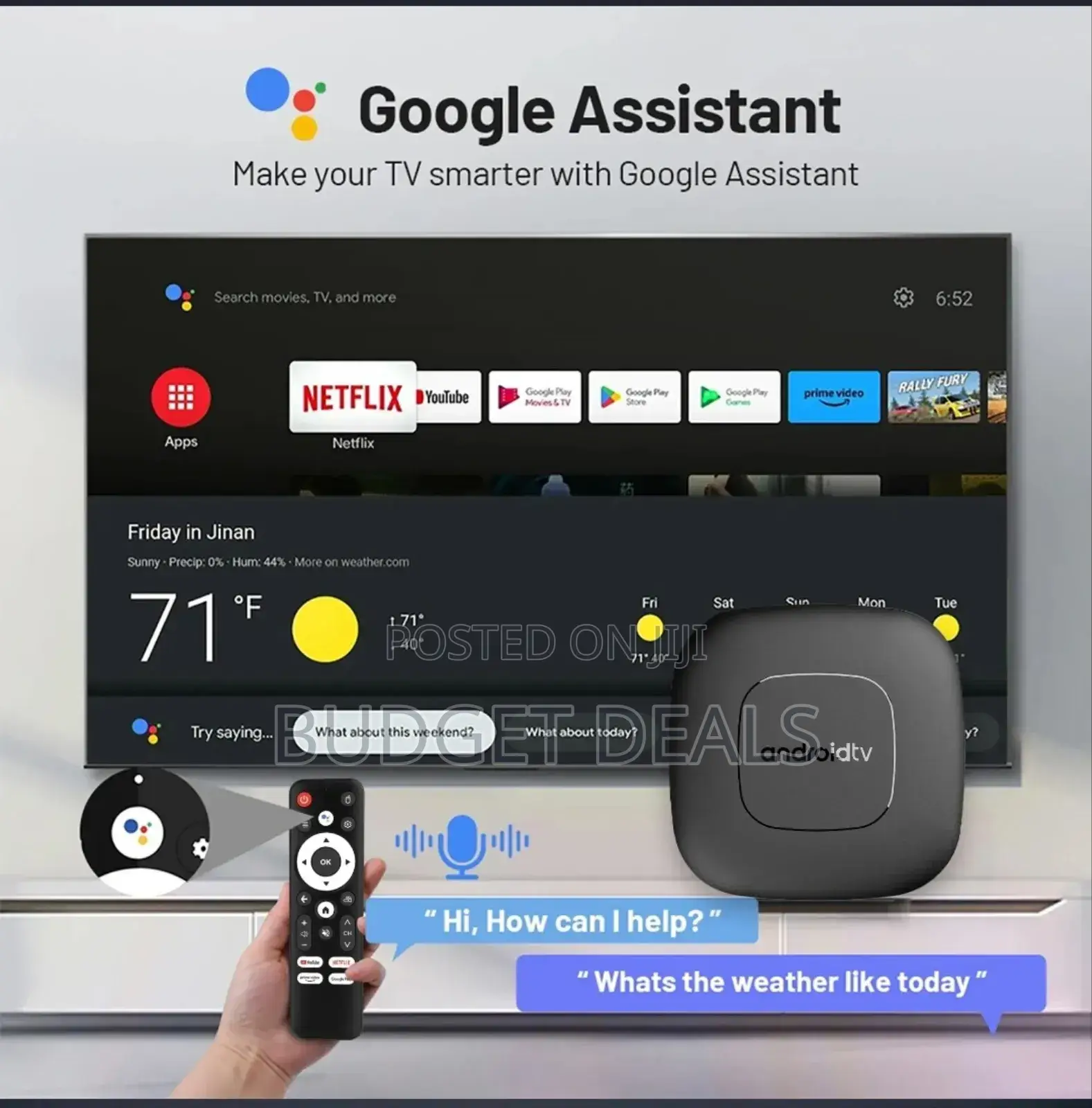 Smart Android Tv Box Streaming Media Player