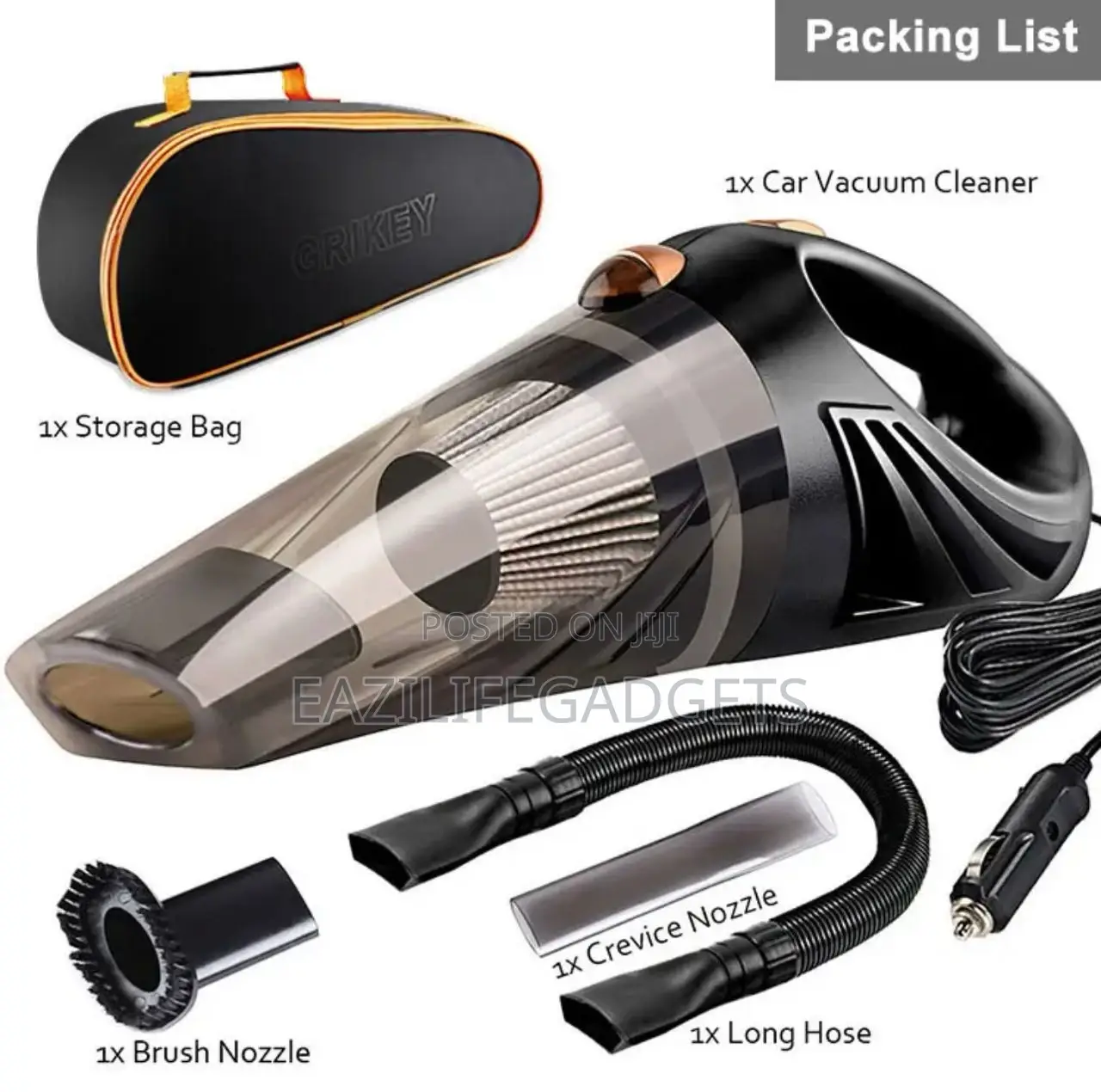 Wireless Car Vacuum Cleaner