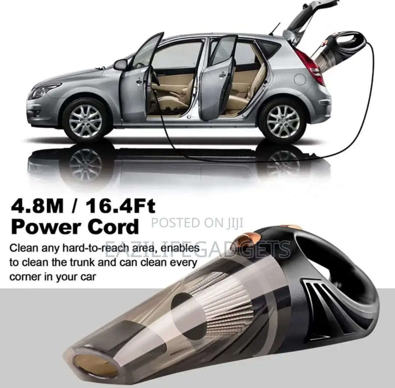 Wireless Car Vacuum Cleaner