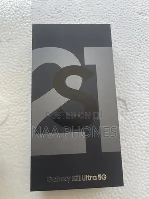 New Samsung Galaxy S21 Ultra 5G 256 GB Black