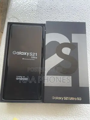 New Samsung Galaxy S21 Ultra 5G 256 GB Black