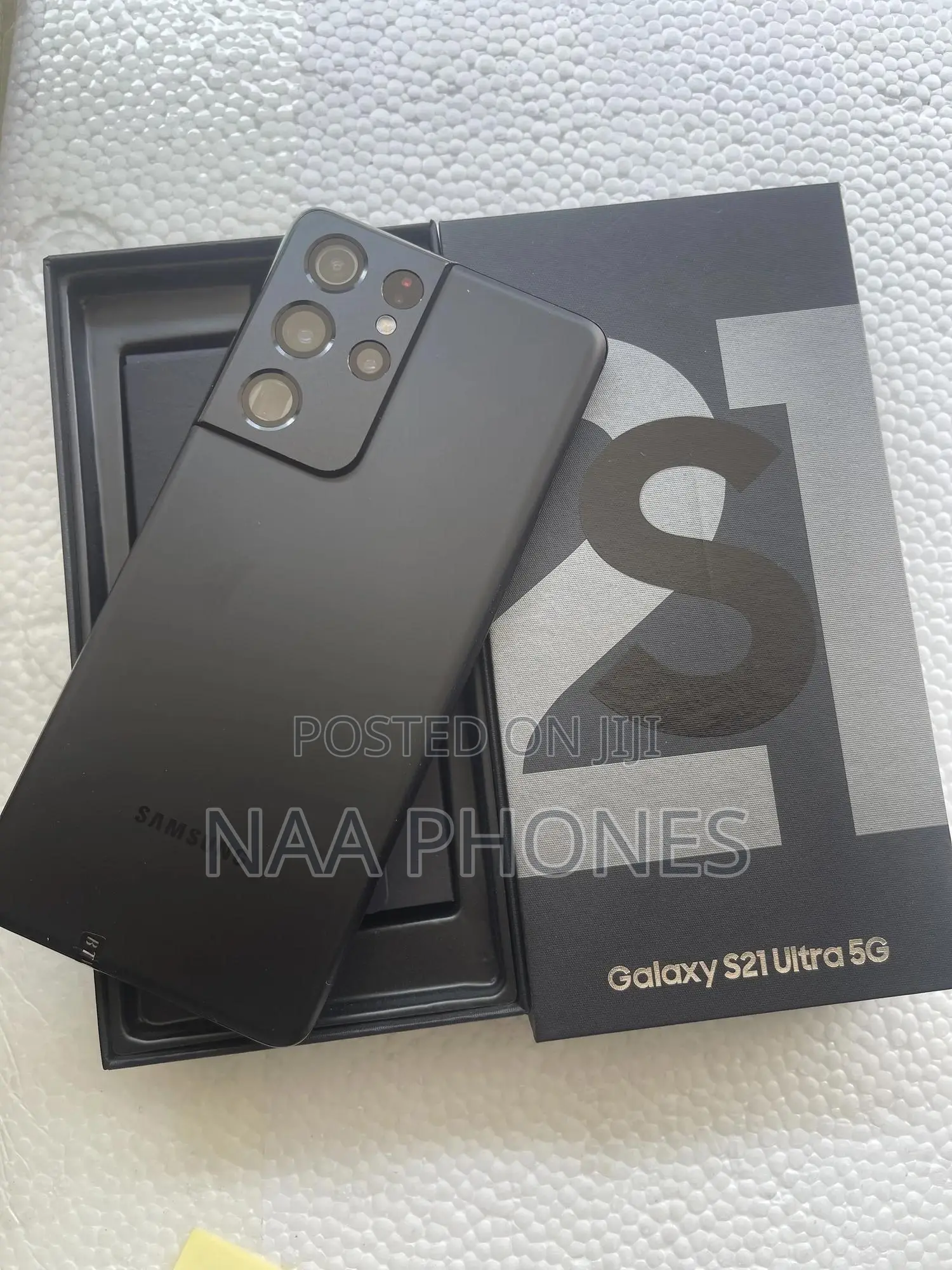 New Samsung Galaxy S21 Ultra 5G 256 GB Black