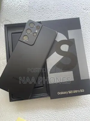 New Samsung Galaxy S21 Ultra 5G 256 GB Black