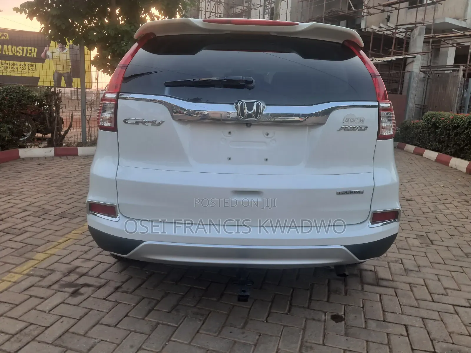 Honda CR-V Touring 4dr SUV (2.4L 4cyl CVT) 2015 White