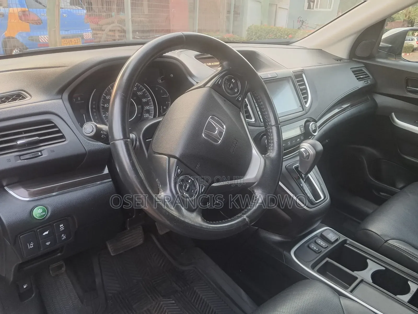 Honda CR-V Touring 4dr SUV (2.4L 4cyl CVT) 2015 White